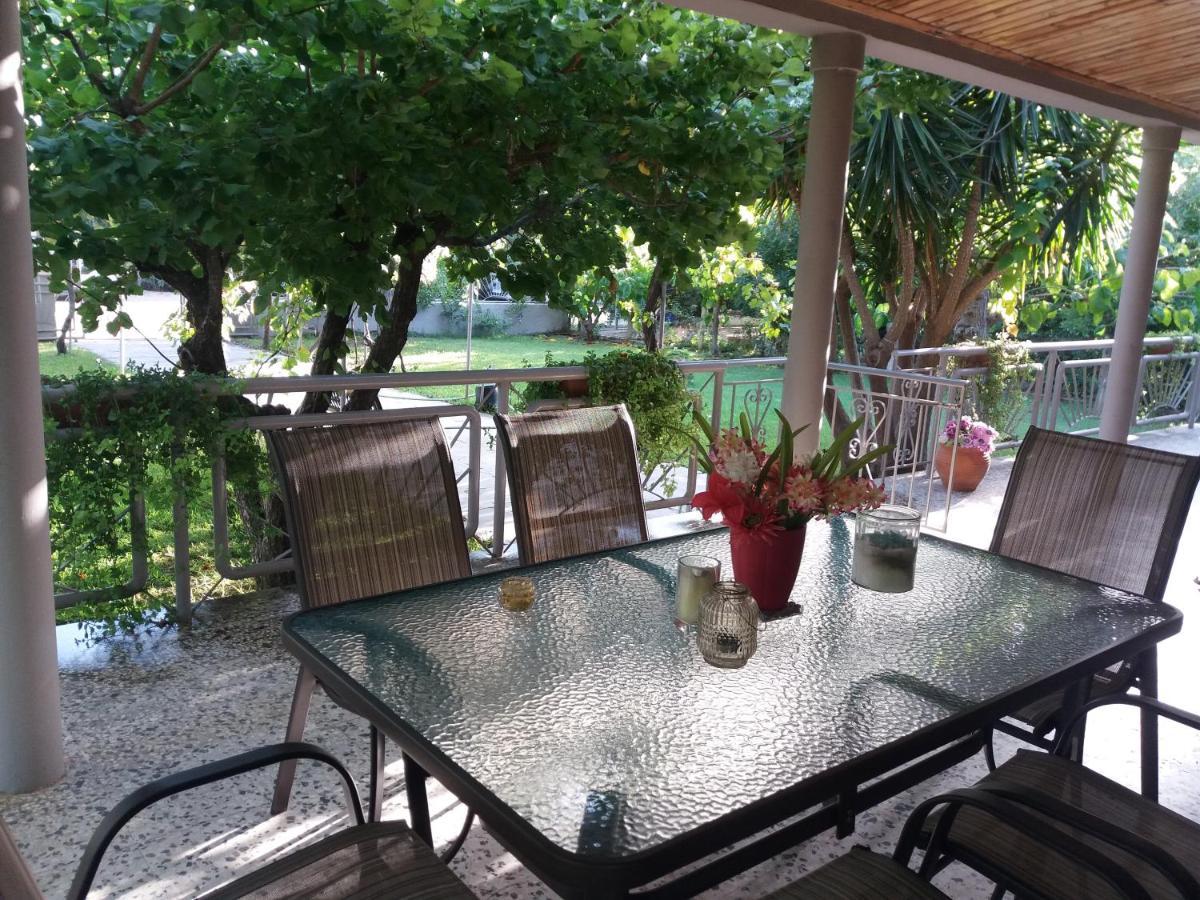 Beach House For Up To 9 People Near Olympia Katakolo Luaran gambar
